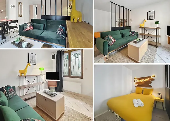 Apartament Renove, Calme, Commerces & Rer A 5 Min *